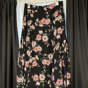 High waisted floral Skirt